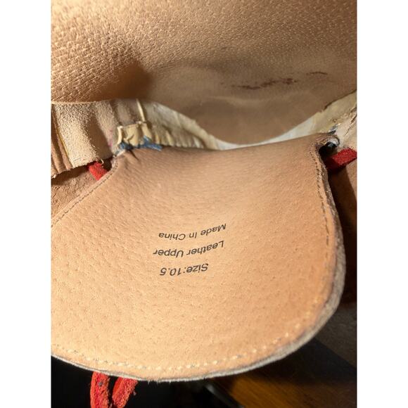 Froats Star Spangleds Boat Shoes 10.5 Americana Preppy - Picture 7 of 7